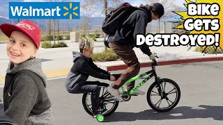 Walmart Game Of Bike GONE WRONG!!