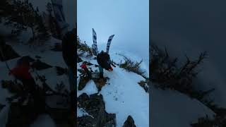 Skiing on Blackcomb be like, Hike to ski...