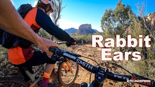 Riding Rabbit Ears in Sedona, Arizona with...