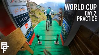 WORLD CUP DAY 2 - PRACTICE RUNS AND TIMED...