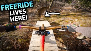 Some of These Freeride Trails Get a bit SPICY!