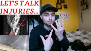 Discussing my worst injuries riding//Tips if...