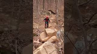 When you stare at the boulder you're trying to...