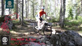 PALMEN svart bana 6,2 km - Högbo MTB Arena