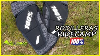 Rodilleras MTB 100% Ridecamp  para Enduro y...
