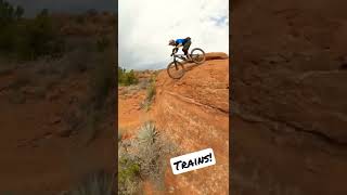 party trains on #hiline trail in #sedona...