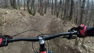 MTB ENDURO 'monte cervello' metà trail.