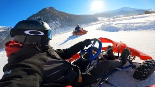 ICE KARTING E SCI A LIVIGNO CON IL PANZER!
