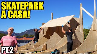 COME COSTRUIRE UNO SKATEPARK - PT2