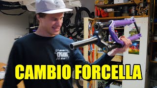 CAMBIAMO LA FORCELLA DI DANIEL!