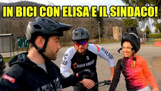 IN MTB CON @Elisa Scarlatta E IL SINDACO!