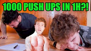 1000 PUSH UP CHALLENGE IN 1HOUR!