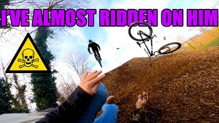 I’VE ALMOST RIDDEN OVER LUCAS HUPPERT!!
