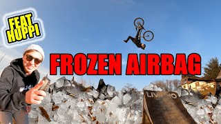 WINTER TRAINING WITH LUCAS HUPPERT ON MY AIRBAG!