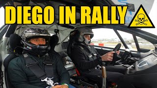 PROVO UNA MACCHINA DA RALLY IN PISTA! Con...