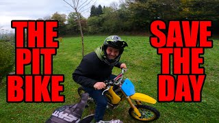 LE PIT BIKE CI HANNO SALVATO IL POMERIGGIO!