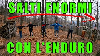 ENDURO TRAIL E SALTI ENORMI A LUGANO!