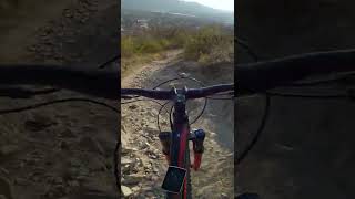 Rockshox Lyrik slow motion  on the rocks | #Shorts