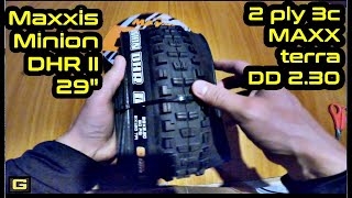 UNBOXING cubierta Maxxis Minion DHR II 29' -...