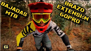  Bajadas MTB   brazo de extensión  GOPRO...