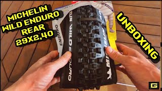 ⚫ Unboxing  Cubierta MICHELIN WILD ENDURO...