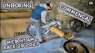  UNBOXING bici ENDURO mtb  COMMENCAL  META HT...