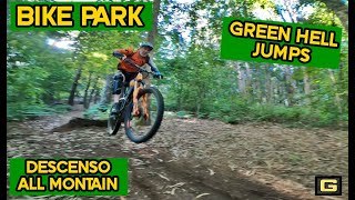 En el BIKE PARK GREEN HELL con Juanillo en...