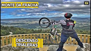  Descenso MTB TRIALERAS  del monte DA FRACHA ...