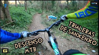   DESCENSO MTB por las TRIALERAS de Sanxenxo (...