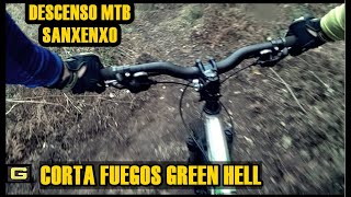 DESCENSO BICI MTB -CortaFuegoS GREEN HELL 1 y...