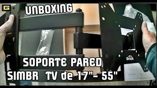 ◼️ UNBOXING Soporte de Pared SIMBR  TV de...
