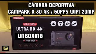◼️  Unboxing CÁMARA DEPORTIVA Campark X30...