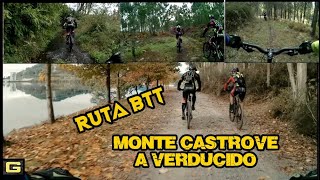  RUTA LARGA BTT desde  MONTE CASTROVE a...