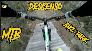 DESCENSO BICI EN SCOTT VOLTAGE  CON SALTOS (...