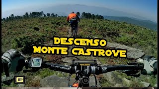  DESCENSO EN  BICI MTB por MONTE CASTROVE ...