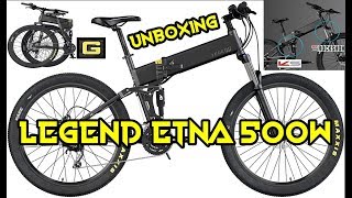  UNBOXING  Bicicleta eléctrica de montaña ...