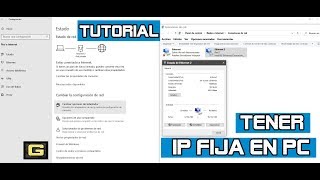  TUTORIAL  como poner la IP FIJA de un...