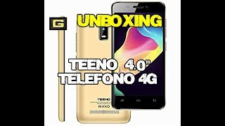 ◼️ UNBOXING / TEENO  4.0' Teléfono 4G...