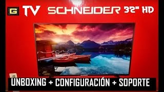 ◼️ Unboxing ​ TV  SCHNEIDER  Consumer...