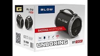 UNBOXING Altavoz portátil BLOW - Bt1000 con...
