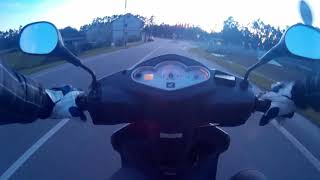 Ruta en scooter 125 -HONDA DYLAN -  BAJA DE LA...