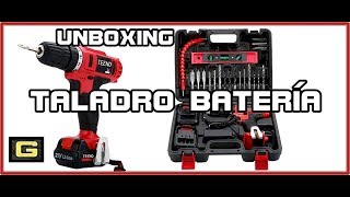 Unboxing  TEENO taladro batería 21V+41...