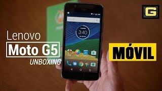 UNBOXING / Móvil Lenovo Moto G5
