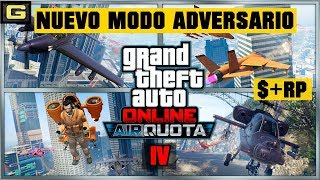 GTA 5 online / nuevo modo adversario AIR QUOTA...