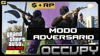 GTA 5 online /  nuevo modo adversario  OCCUPY...