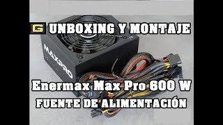 UNBOXING Y MONTAJE de la Fuente de...