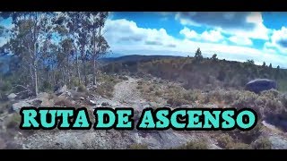 Ruta de ascenso en bici de dual/ Armenteira/...