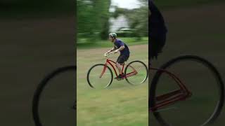 HOW BIG ARE THOSE BIKE WHEELS!! 