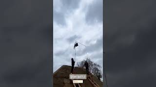 HUGE FRONTFLIP OVER HEIGHT BAR!  #shorts