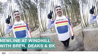 FREE-RACE-TUBERS HIT NEW TRAIL AT WINDHILL!...